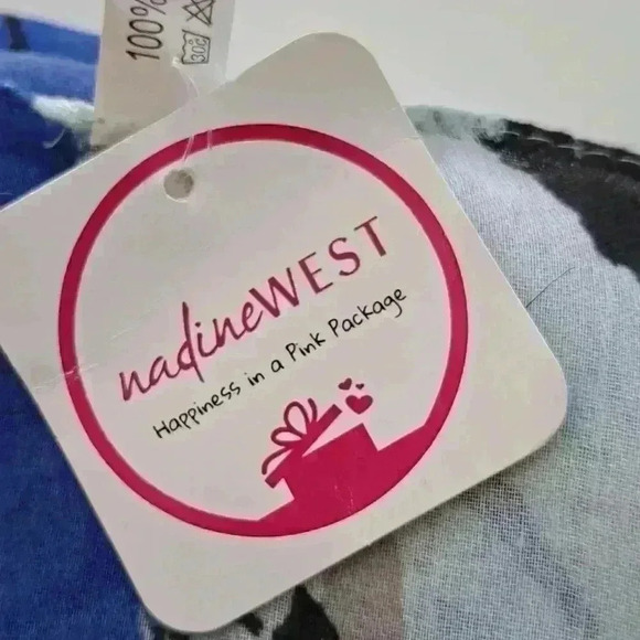 Nadine West Abstract Print Scarf - Picture 5 of 6